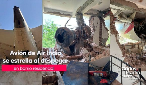 Tragedia aérea: Avión de Air India con 242 pasajeros se estrella rumbo a Londres