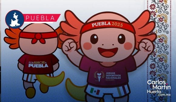 Axolín: Mascota oficial de los Juegos Deportivos Nacionales Escolares 2025