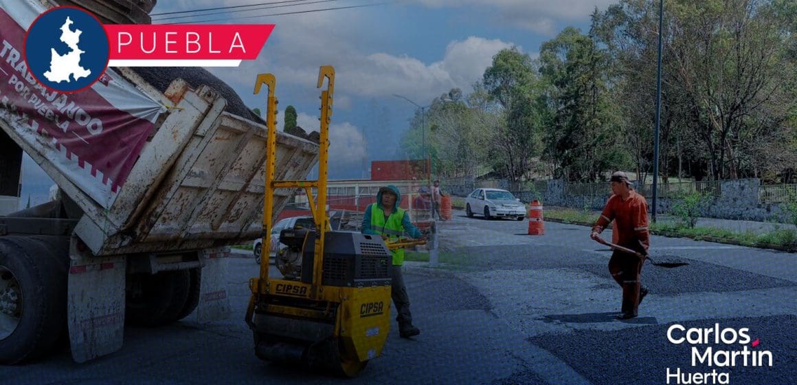 Baches en Puebla: Un problema vial que incrementa hasta un 34% las emisiones de gases de efecto invernadero