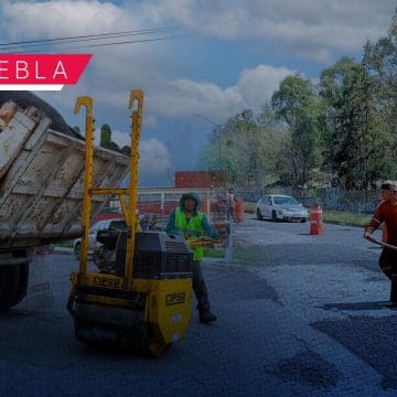 Bacheando Puebla: Más de 61 mil baches reparados en 2025
