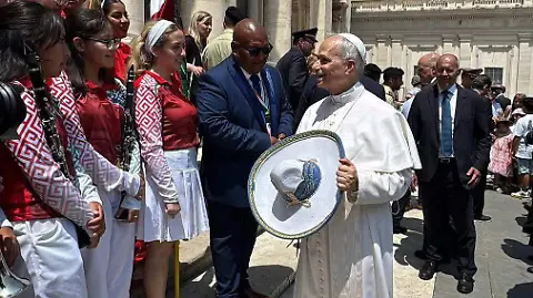Banda de Puebla es la primera agrupación mexicana en tocar para el Papa León XVI 1 Banda poblana es la primera agrupación mexicana en tocar para el Papa León XVI Puebla