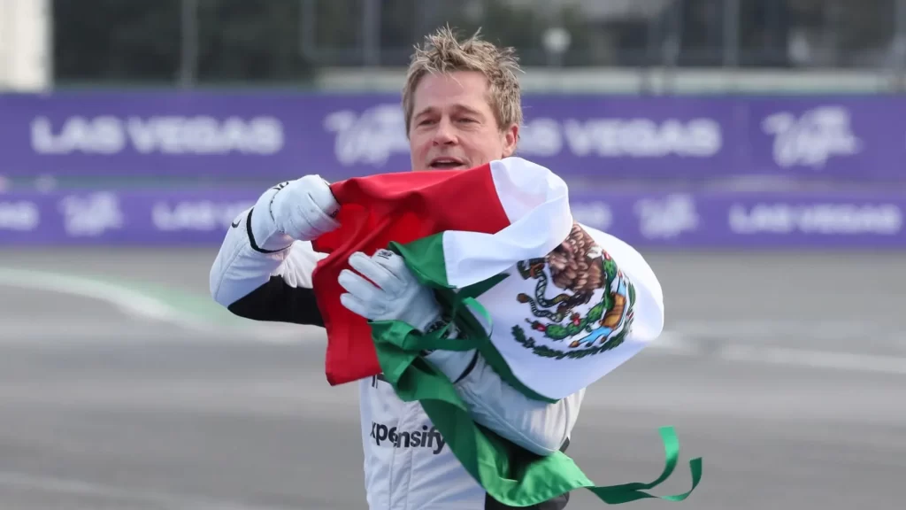 Brad Pitt visita México para presentar su nueva película sobre la Fórmula 1 1 Brad Pitt visita México para presentar su nueva película sobre la Fórmula 1