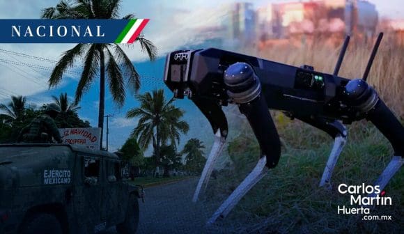 Chiapas impulsa estrategia de seguridad con drones artillados y perro robótico