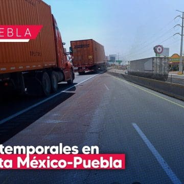 Autopista México-Puebla tendrá cierres temporales por mantenimiento de CFE