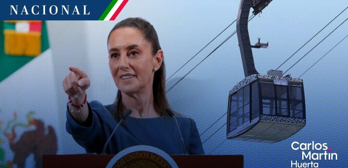 Sheinbaum respalda propuesta de Cablebús en Puebla; ofrece asesoría federal