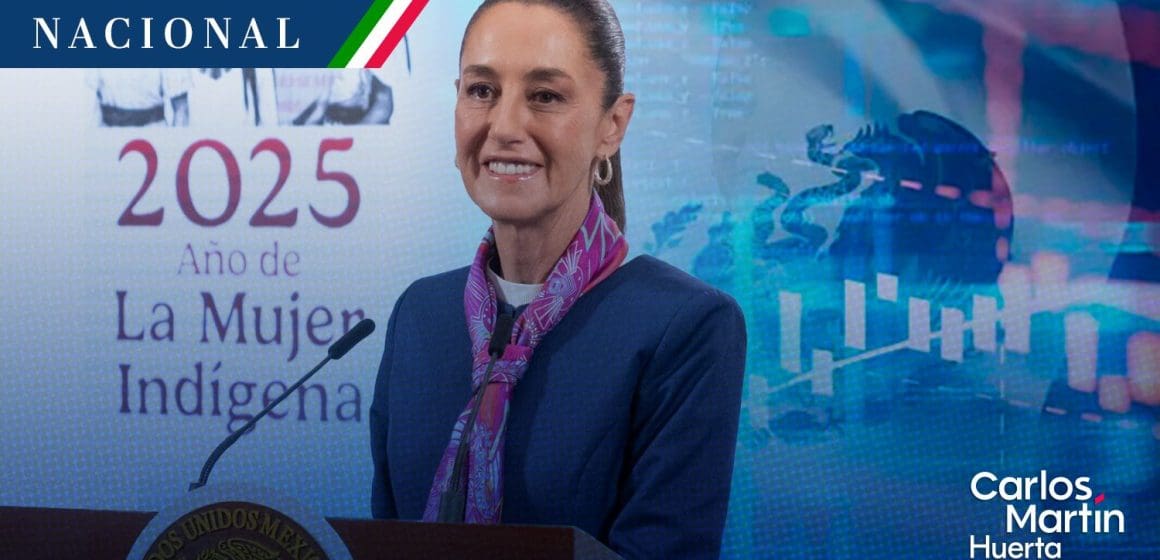 Sheinbaum resalta estabilidad económica a un año del triunfo electoral