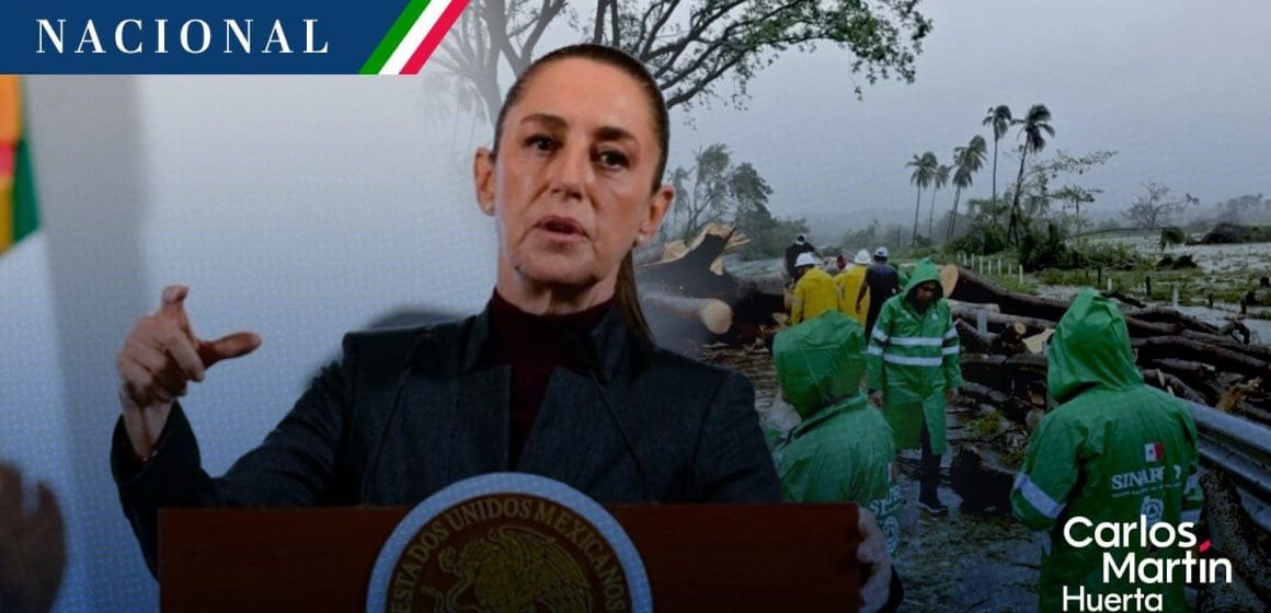 Sheinbaum viajará a Oaxaca para evaluar daños por huracán Erick