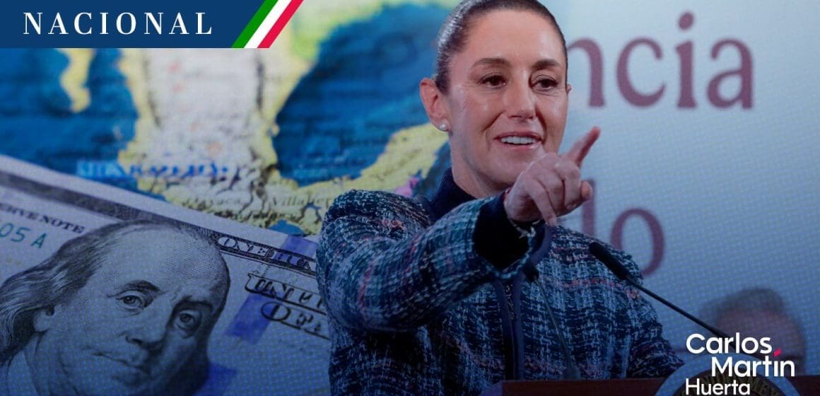 Sheinbaum celebra reducción de impuestos a remesas en EE.UU. a 1%