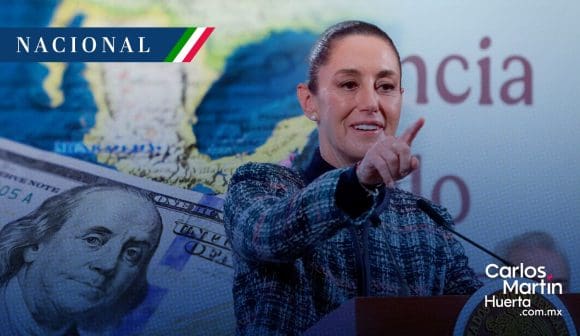 Sheinbaum celebra reducción de impuestos a remesas en EE.UU. a 1%