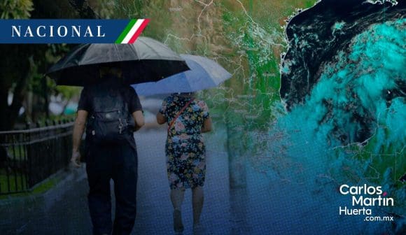 Intensas lluvias en el sureste de México por interacción de sistemas tropicales