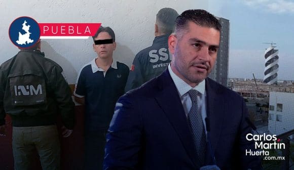 Confirma García Harfuch detención de Walter N en Lomas de Angelópolis; lo buscaba el FBI