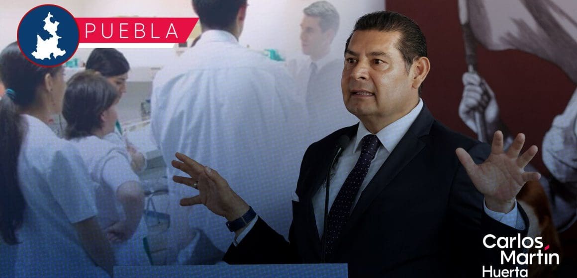 Coordinado con IMSS-Bienestar, Gobierno de Puebla busca duplicar matrícula de estudiantes de medicina