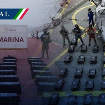 SEMAR asegura más de una tonelada de cocaína en Guerrero