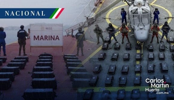 SEMAR asegura más de una tonelada de cocaína en Guerrero