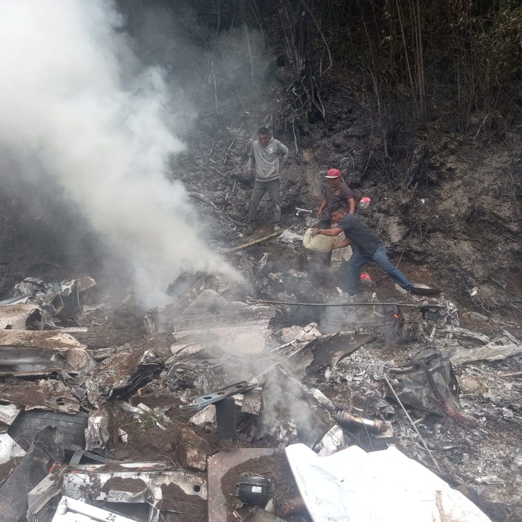 Desplome avioneta Chiapas