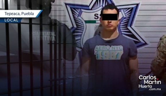 Detienen al “Pelón Caltenco”, presunto líder criminal en Tepeaca