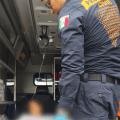 Estudiante atropellada por autobús en el Centro Histórico de Puebla