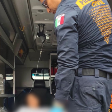 Estudiante atropellada por autobús en el Centro Histórico de Puebla