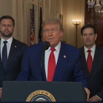 Trump amenaza a Irán si no firma la paz los ataques serán mayores