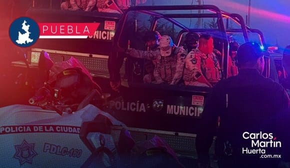 Caen 5 elementos de la Guardia Nacional en Puebla en presunto estado de ebriedad