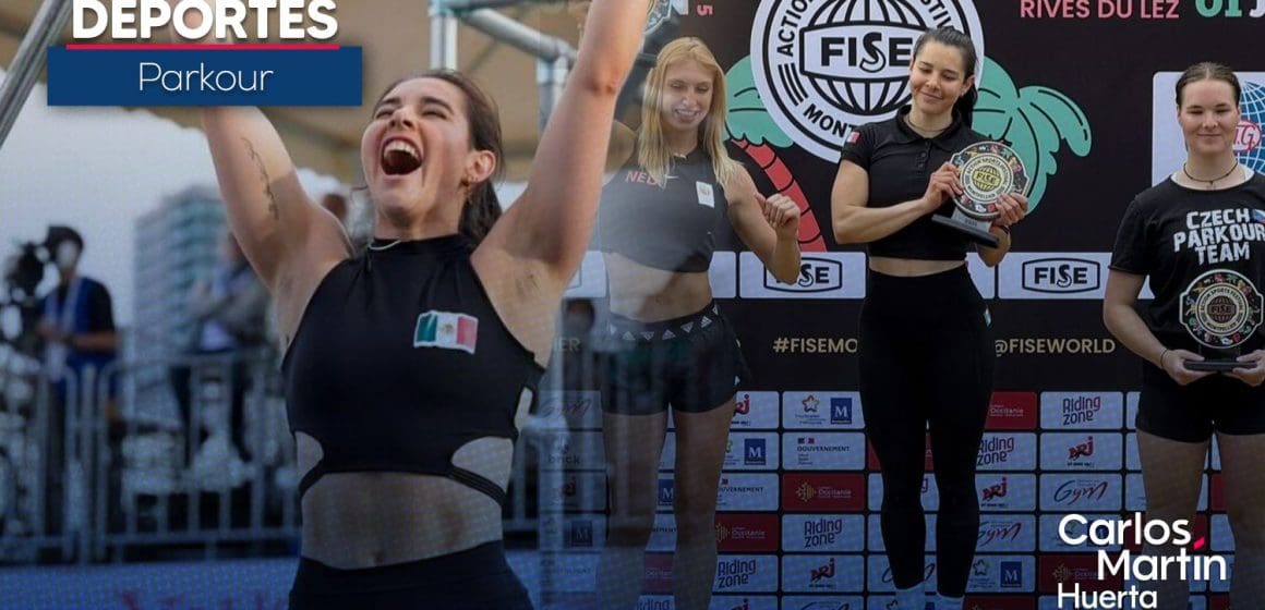 Ella Bucio conquista la Copa del Mundo de Parkour 2025