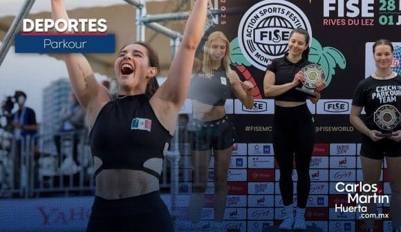 Ella Bucio conquista la Copa del Mundo de Parkour 2025