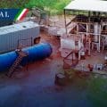 Desmantelan narcorrefinería clandestina en Veracruz