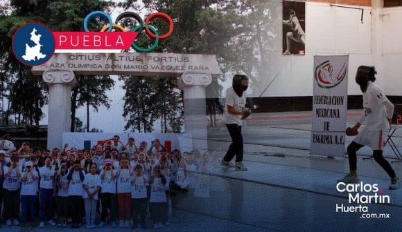 Estudiantes de Puebla viven experiencia olímpica con el Comité Olímpico Mexicano