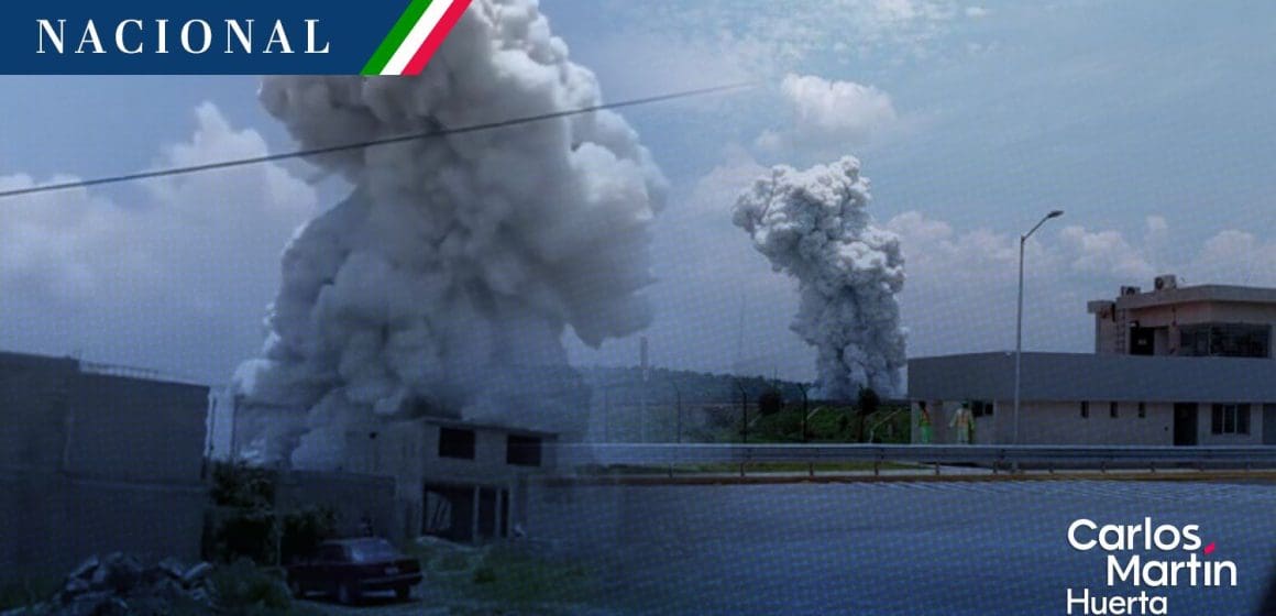 Reportan explosión en zona de polvorines en Tultepec