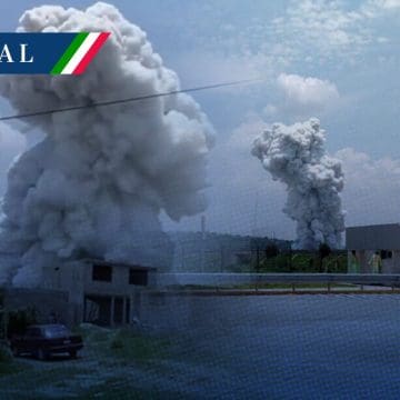 Reportan explosión en zona de polvorines en Tultepec