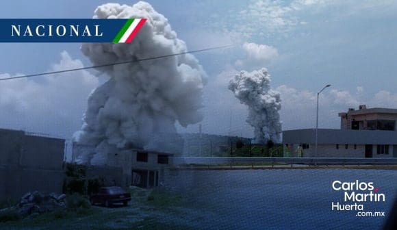 Reportan explosión en zona de polvorines en Tultepec