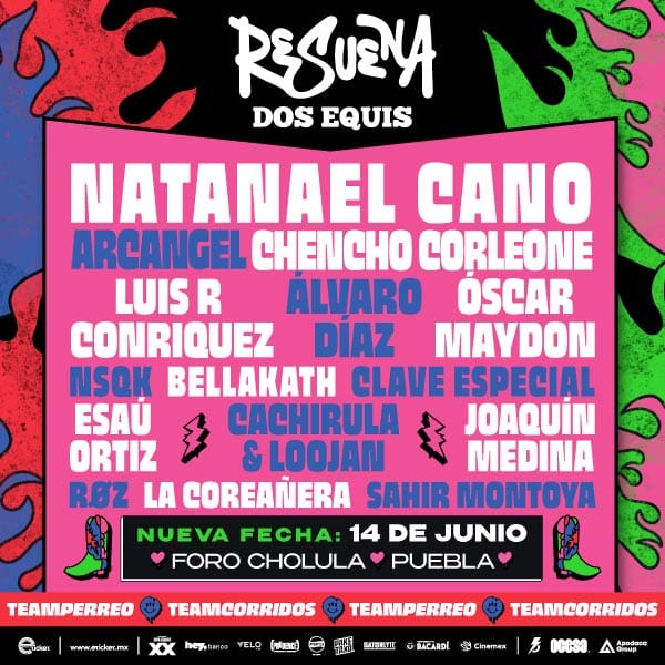 Festival Resuena Dos Equis llega a Puebla este sábado