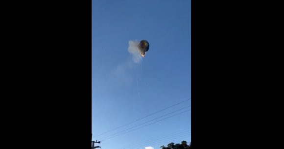 Globo aerostático cae y deja ocho muertos en Brasil  