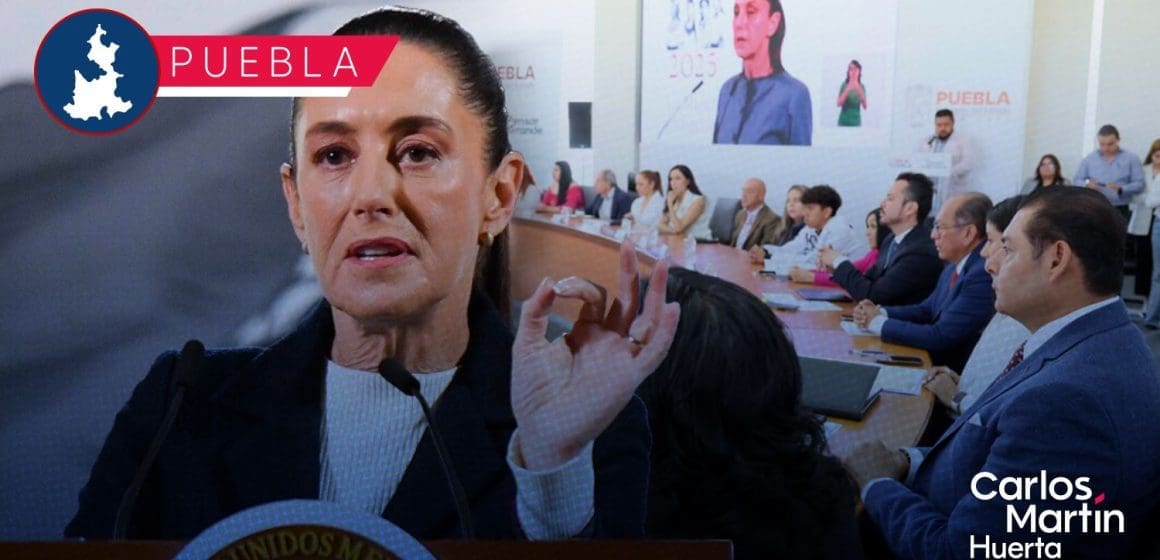 Gobierno de Puebla respalda postura diplomática de presidenta Sheinbaum en favor de derechos de migrantes