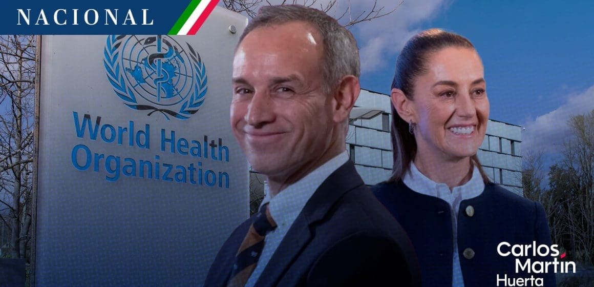 Hugo López-Gatell será representante de México ante la OMS: Sheinbaum