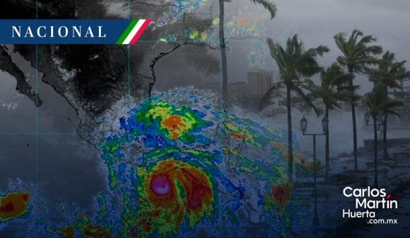 Impacto de huracán Erick ha dejado daños en infraestructura en Oaxaca y Guerrero