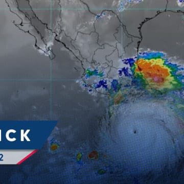 Huracán Erick se intensifica a categoría 2