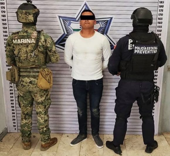 Detienen a “El Rudo”, presunto generador de violencia y homicida en San Pedro Cholula