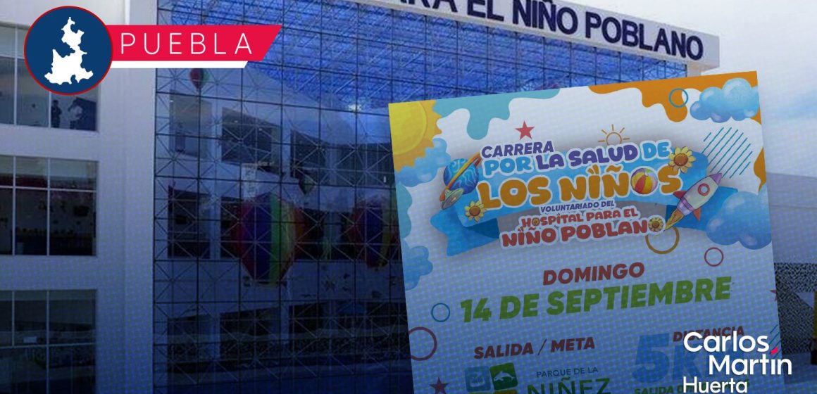 Impulsan la Carrera por la Salud de los Niños en Puebla