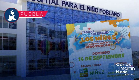 Impulsan la Carrera por la Salud de los Niños en Puebla