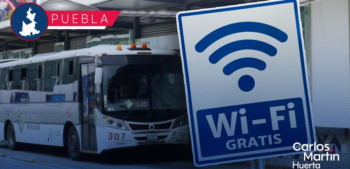 Habrá internet gratuito en las cuatro líneas de RUTA en Puebla