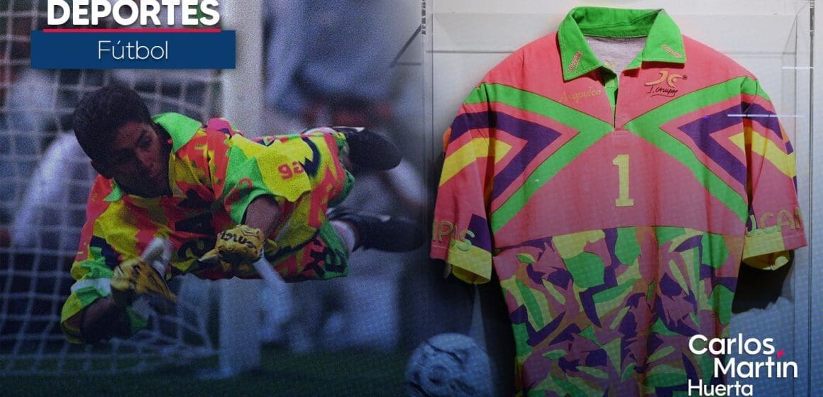 Museo FIFA rinde homenaje a Jorge Campos con icónico jersey