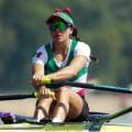 Kenia Lechuga gana oro en la Copa del Mundo de Remo en Varese, Italia