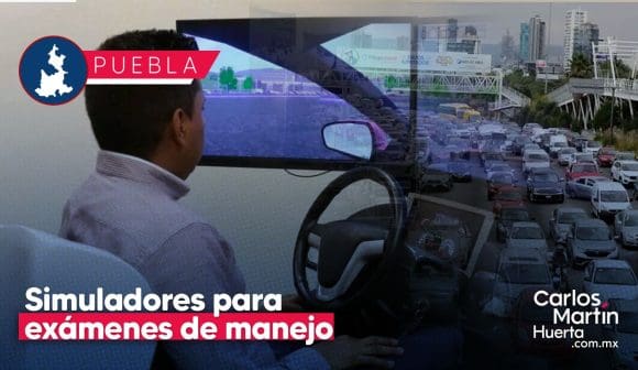 Llegan a Puebla los simuladores para exámenes prácticos de manejo