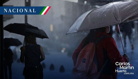 Continuará temporal de lluvias en gran parte del país