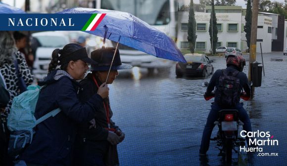 Se mantiene temporal de lluvias en México; estos son los estados afectados