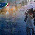 Habrá lluvias intensas en estados del centro y sur del país