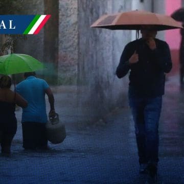 Continuarán lluvias en el occidente, centro, sur y sureste de México