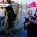 Lupita Cuautle inicia obras en el panteón municipal de Santa María Tonantzintla