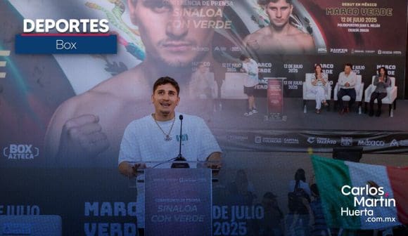 Marco Verde anuncia su segundo combate profesional y debut en México